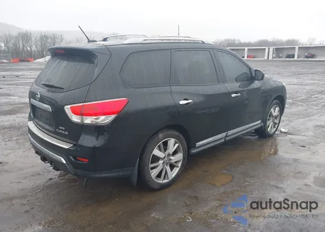 2013 Nissan Pathfinder Platinum z USA, uszkodzony, nr VIN 5N1AR2MM9DC626732